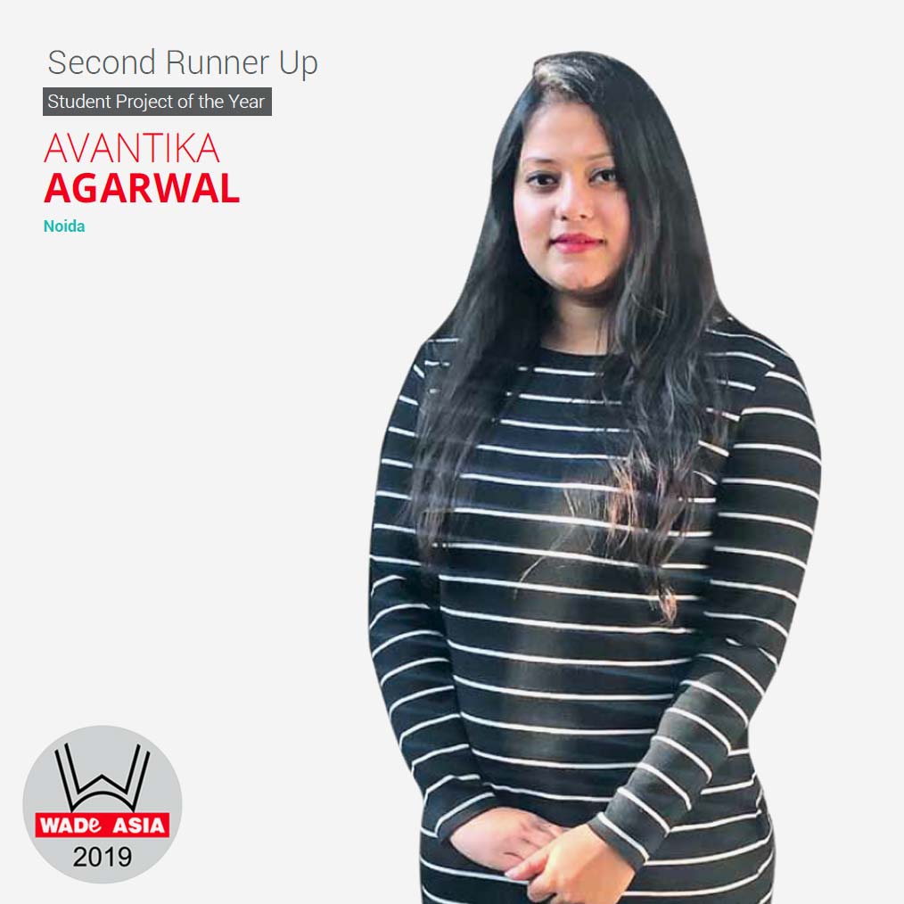 WADE ASIA® Winners 2019 - AVANTIKA AGARWAL, Noida