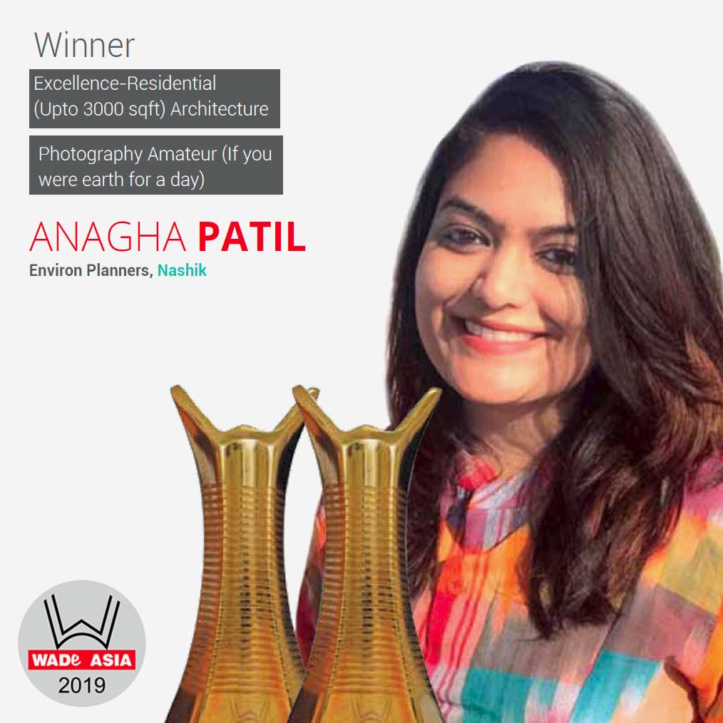 WADE ASIA WINNERS 2019 - Anagha Patil, Environ Planners, Nashik